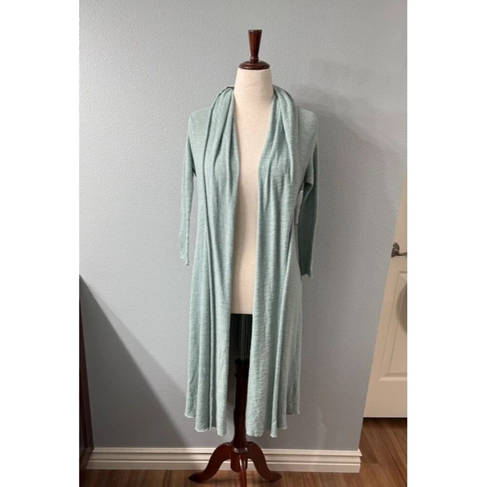 Free People Beach "Hangout" Lightweight Hooded Duster Cardigan, xsm